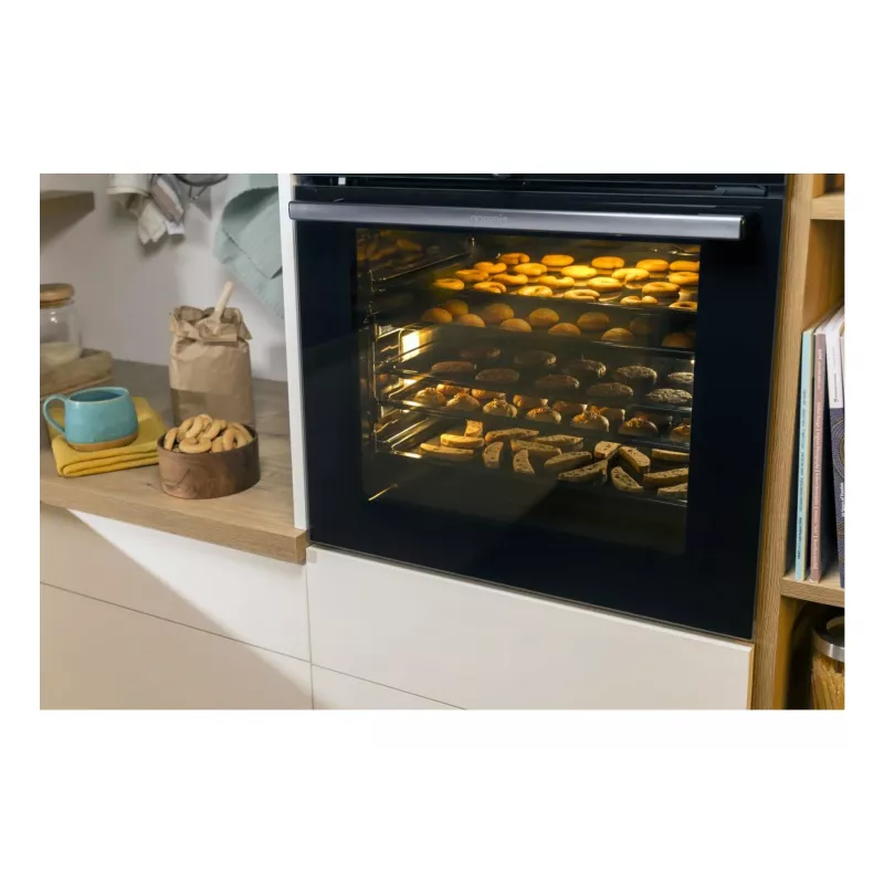 Gorenje BOS6737E13X Einbau-Elektrobackofen, 77 l, 60 cm, Energieeffizienzklasse A, Grill/Heißluft/konventionelle Beheizung, Edelstahl