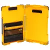 DeWALT TSTAK DWST82732-1 Klemmbrett mit 180° LED-Licht, Gelb/Schwarz