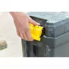Stanley FatMax FMST81083-1 Werkzeugbox mit Tritt, Kunststoff, 30 kg Tragelast, schwarz/gelb