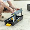 Stanley FatMax FMST81083-1 Werkzeugbox mit Tritt, Kunststoff, 30 kg Tragelast, schwarz/gelb
