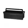 Stanley FatMax FMST81083-1 Werkzeugbox mit Tritt, Kunststoff, 30 kg Tragelast, schwarz/gelb