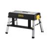 Stanley FatMax FMST81083-1 Werkzeugbox mit Tritt, Kunststoff, 30 kg Tragelast, schwarz/gelb