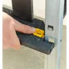 Stanley FatMax FMST81083-1 Werkzeugbox mit Tritt, Kunststoff, 30 kg Tragelast, schwarz/gelb
