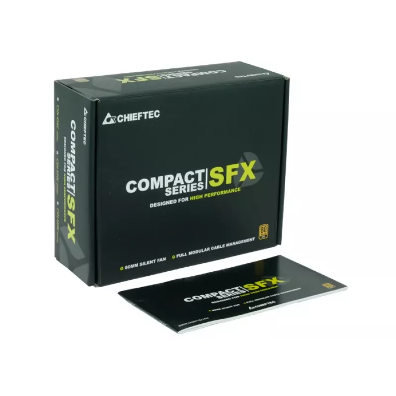 Chieftec CSN-650C Netzteil 650 W 20+4 Pin ATX SFX Schwarz