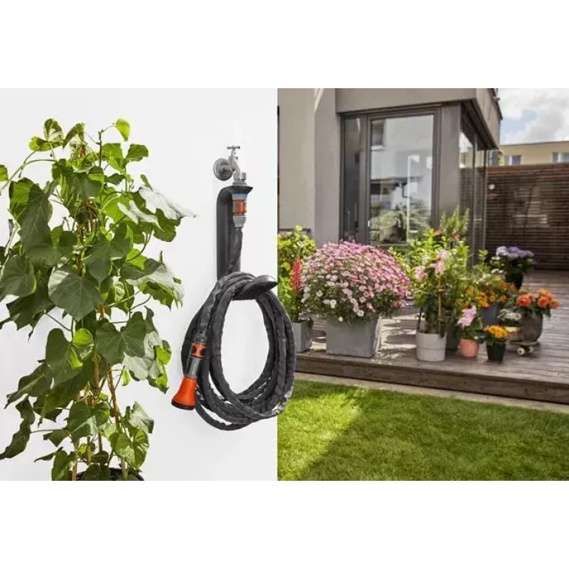 Gardena Liano TapFix Schlauchhalter 18590-20, schwarz