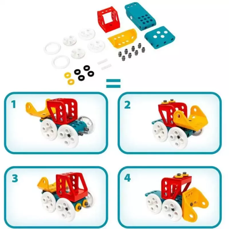 Ravensburger BRIO Builder Auto mit Fernsteuerung — Konstruktionsspielzeug-Set, ferngesteuertes Fahrzeug