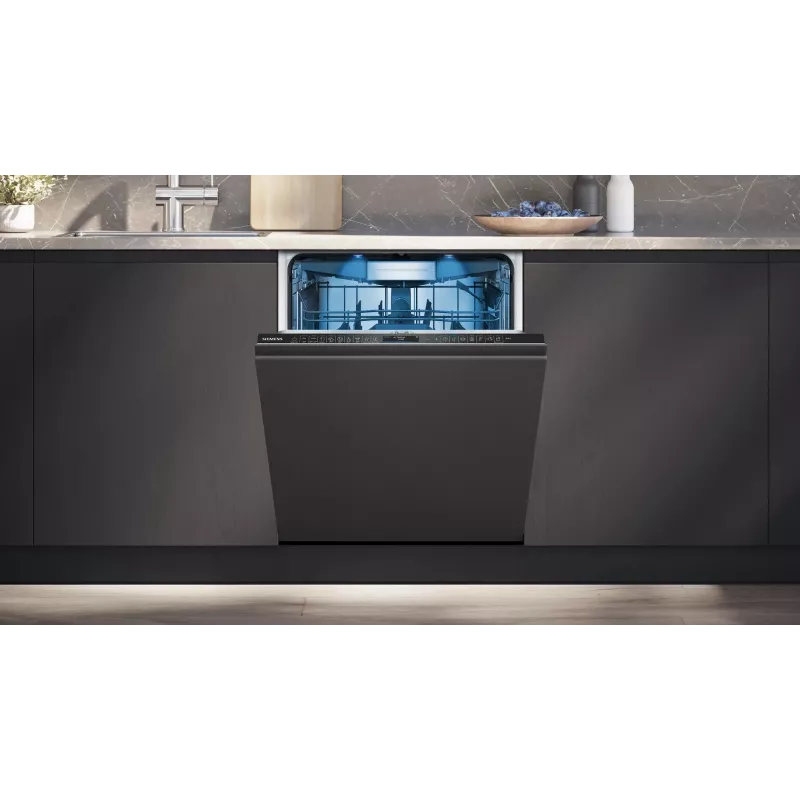 Vollintegrierter Geschirrspüler Siemens iQ700 SN87TX02CE — 14 Maßgedecke, A Energie, 42 dB, 60 cm