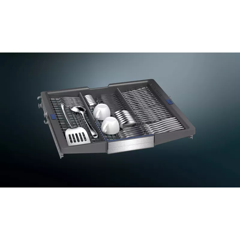Vollintegrierter Geschirrspüler Siemens iQ700 SN87TX02CE — 14 Maßgedecke, A Energie, 42 dB, 60 cm