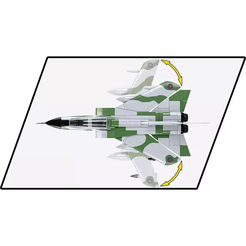 Cobi COBI-5852 Panavia Tornado GR.1 Konstruktionsspielzeug, 520 Teile, Serie Armed Forces, Kunststoff, ab 8 Jahren