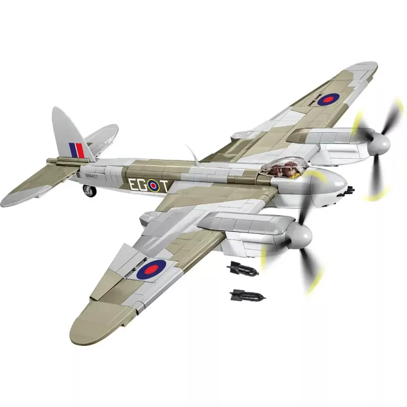 Cobi Konstruktionsspielzeug De Havilland DH-98 Mosquito 5735 1:32 Maßstabsgetreuer Modellbausatz