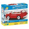 Baukasten Cobi Trabant 601 Universal Feuerwehr Set Modell 24555, Klemmbaustein-Bausatz