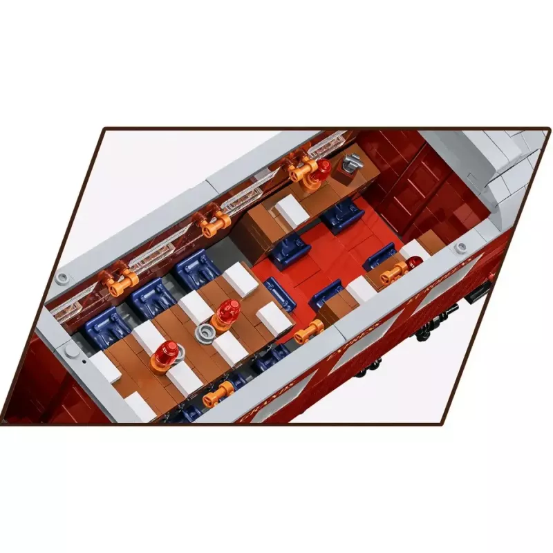 Konstruktionsspielzeug Cobi Compiègne Waggon 11. November 1918 COBI-6291 Bausatz