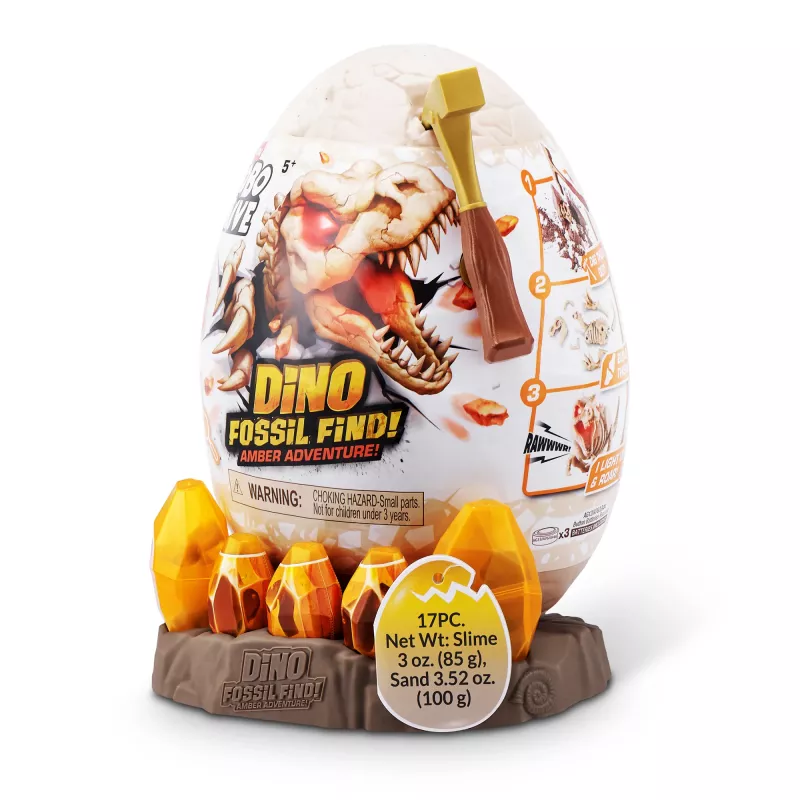 Robo Alive Fossil Find Amber Adventure, 5 Jahr(e), Vanillefarbe, Kunststoff