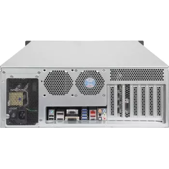 Rack-Gehäuse SILVERSTONE SST-RM41-H08 8-Bay 1U Server-Chassis – kompaktes Rackmount-Gehäuse