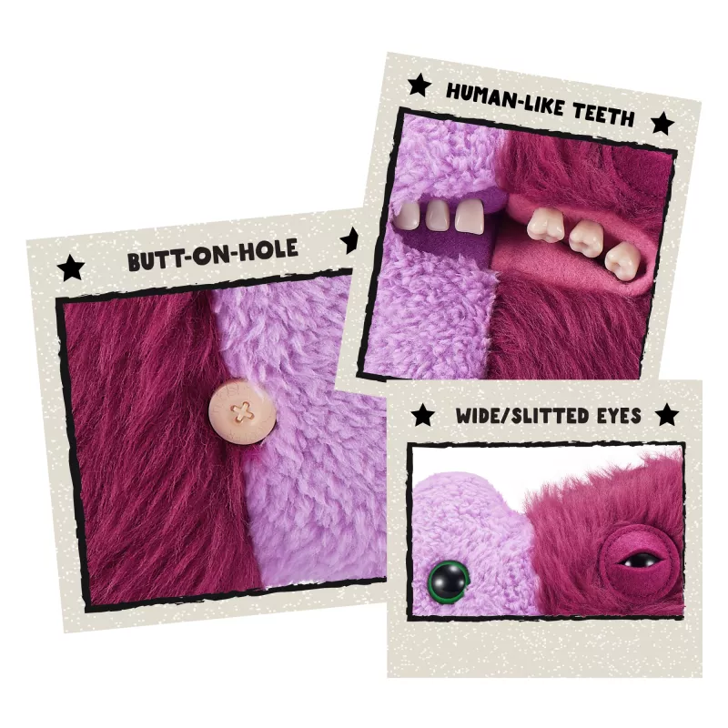 Plüschtier Zuru Fuggler Misfit Monsters 9 Zoll — sortierte Plüschfigur, Einzelstück