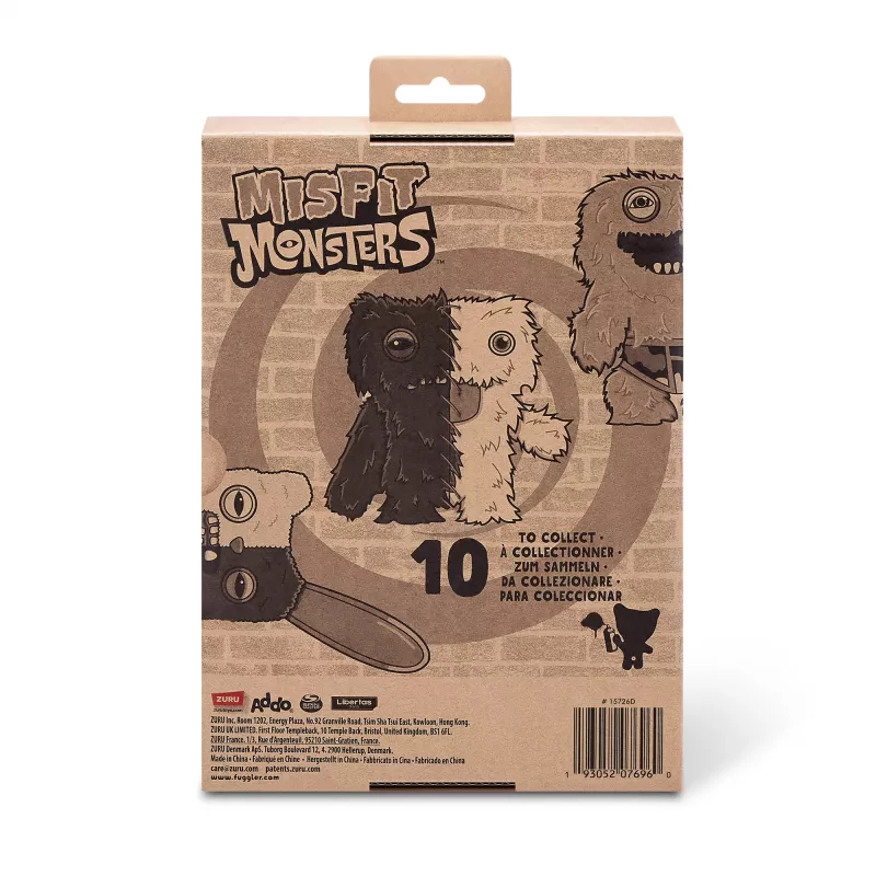 Plüschtier Zuru Fuggler Misfit Monsters 9 Zoll — sortierte Plüschfigur, Einzelstück