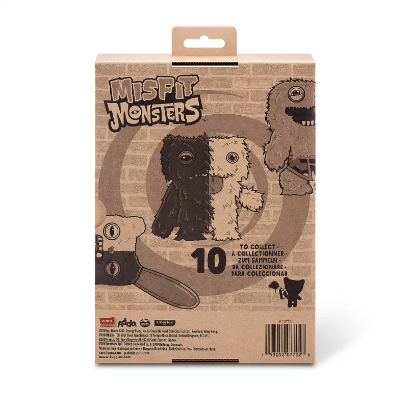 Plüschtier Zuru Fuggler Misfit Monsters 9 Zoll — sortierte Plüschfigur, Einzelstück