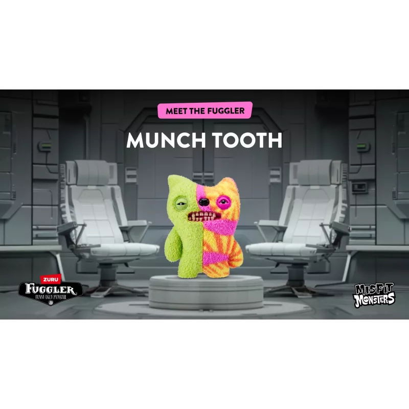 Plüschtier Zuru Fuggler Misfit Monsters 9 Zoll — sortierte Plüschfigur, Einzelstück