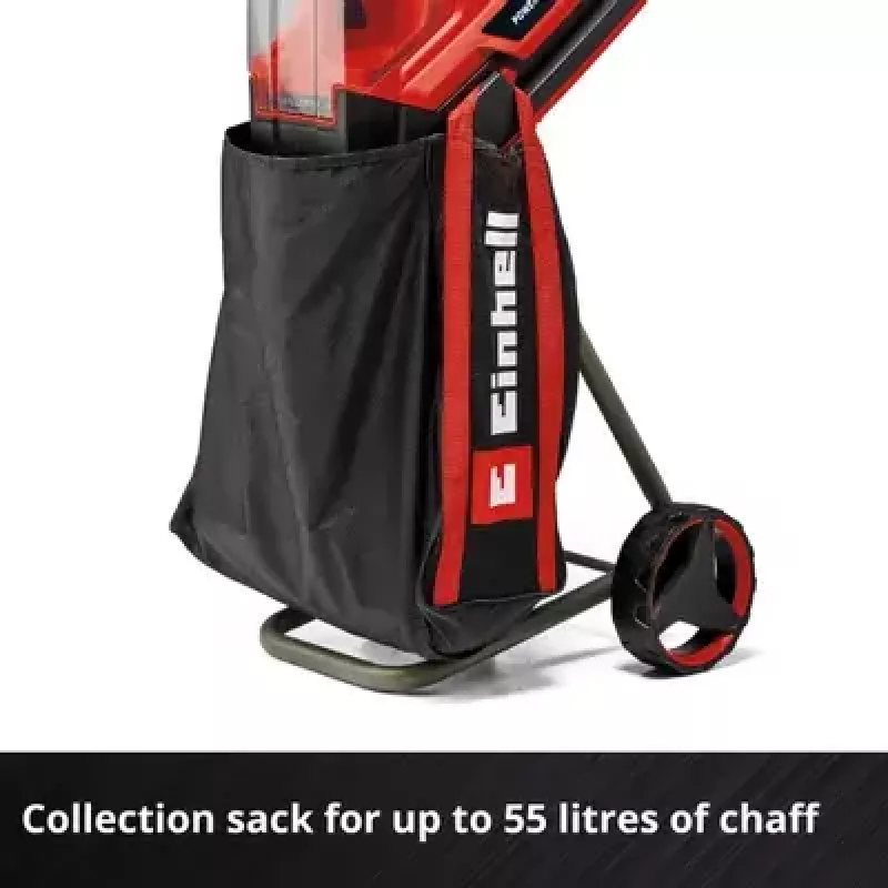 Einhell REDAXXO 36/25 Akku-Messerhäcksler für den Garten, 36 V (2x18 V), max. Aststärke 25 mm, Solo ohne Akku und Ladegerät, rot/schwarz