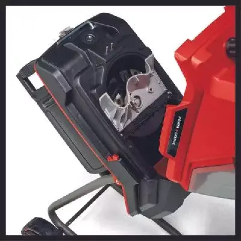 Einhell REDAXXO 36/25 Akku-Messerhäcksler für den Garten, 36 V (2x18 V), max. Aststärke 25 mm, Solo ohne Akku und Ladegerät, rot/schwarz