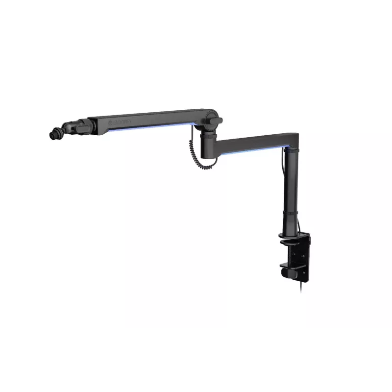 ENDORFY Broadcast Low Profile RGB Boom Arm EY0A010 Mikrofonarm, Tischhalterung, bis 2 kg, schwarz