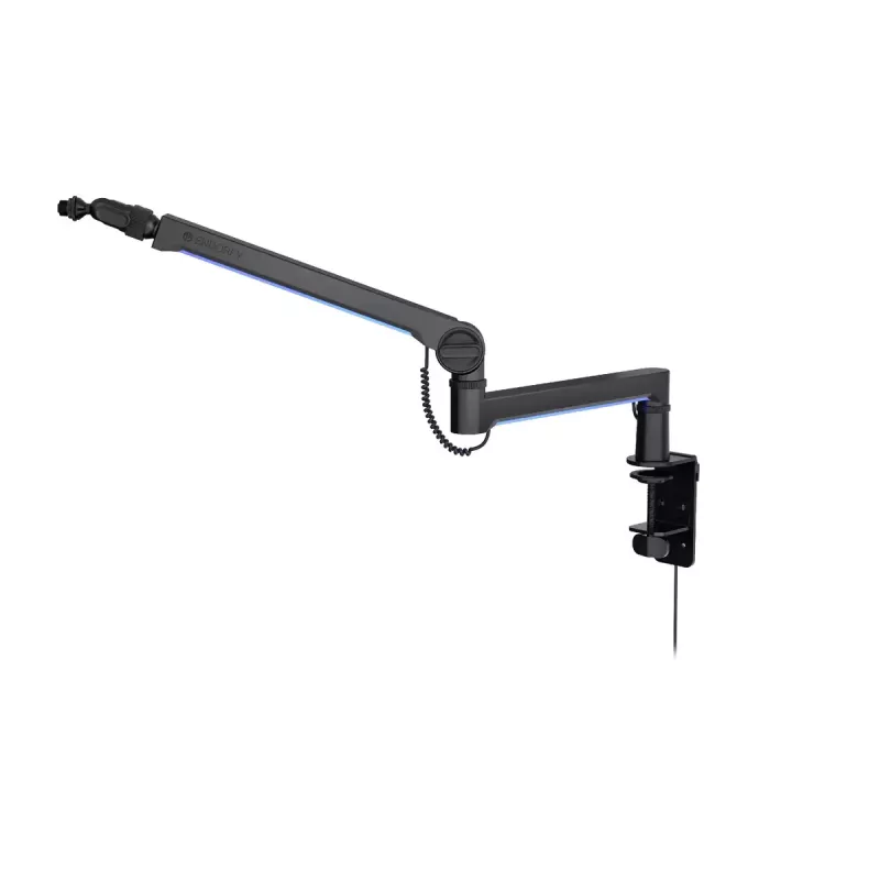 ENDORFY Broadcast Low Profile RGB Boom Arm EY0A010 Mikrofonarm, Tischhalterung, bis 2 kg, schwarz