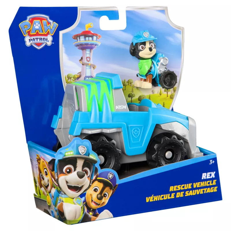 Vehicle Spin Master PAW Patrol Rex’s Dinosaur Rescue Vehicle — Kunststoff, für Kinder ab 3 Jahren