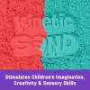 Spin Master Kinetic Sand Mold n' Flow Set Spielsand, 680 g, rot/türkis, ab 3 Jahren