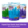 Spin Master Kinetic Sand Mold n' Flow Set Spielsand, 680 g, rot/türkis, ab 3 Jahren