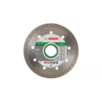 Bosch Best for Ceramic Extra Clean Turbo Diamant-Trennscheibe, 125 mm, 22,23 mm Bohrung