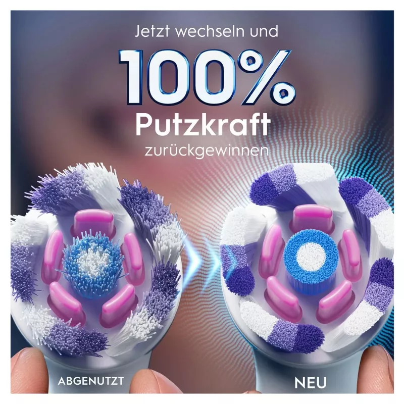 Oral-B 373210 Zahnbürstenkopf 2 Stück Weiß
