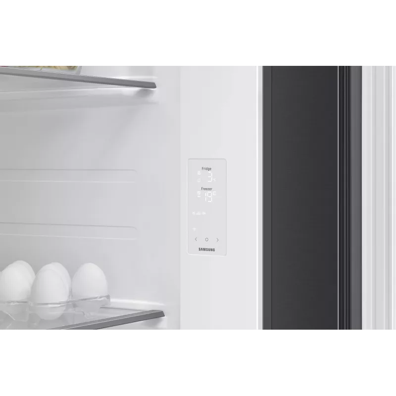 Samsung RS70F64KDF side-by-side Kühlschrank Freistehend 640 L Schwarz
