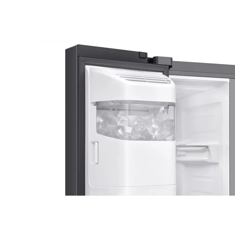 Samsung Series 7 RS70F66KCF Side-by-Side Kühlschrank Freistehend 634 L Schwarz
