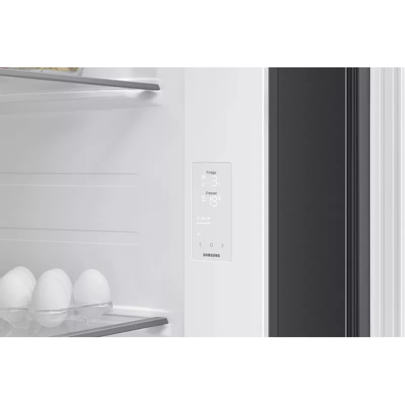 Samsung RS80F64KEF Side-by-Side-Kühlschrank Freistehend 640 L Schwarz