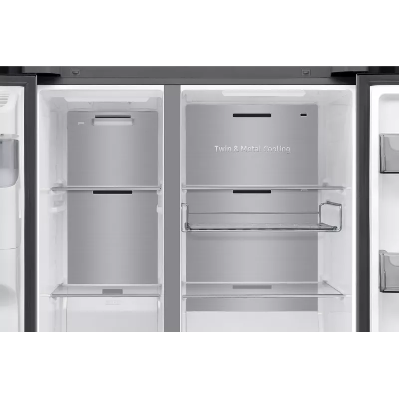 Samsung Series 9 RS90F67BET Side-by-Side-Kühlschrank Freistehend 614 L Schwarz