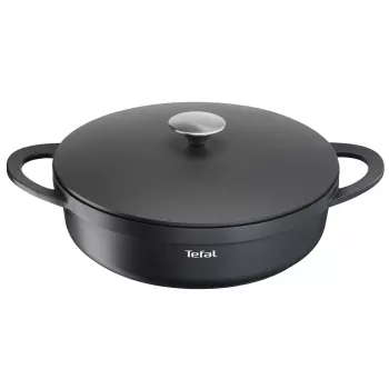 Bratpfanne Tefal Trattoria E2187274 Rund Schwarz Aluminium 28 cm