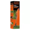 Black & Decker ST182320-QW Akku-Rasentrimmer, 18 V, 2,0 Ah Li-Ion, 25 cm Schnittbreite, inkl. Akku und Ladegerät, Orange/Schwarz