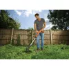 Black & Decker ST182320-QW Akku-Rasentrimmer, 18 V, 2,0 Ah Li-Ion, 25 cm Schnittbreite, inkl. Akku und Ladegerät, Orange/Schwarz