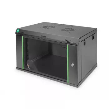 Wandmontage-Rack Digitus DN-19 07-U-EC-SW 600x450 mm