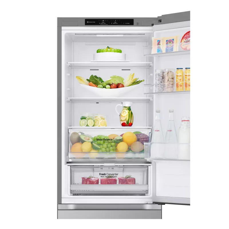 LG GBV3100CPY.APYQEUR Kühl-Gefrierkombination Freistehend 344 L Silver