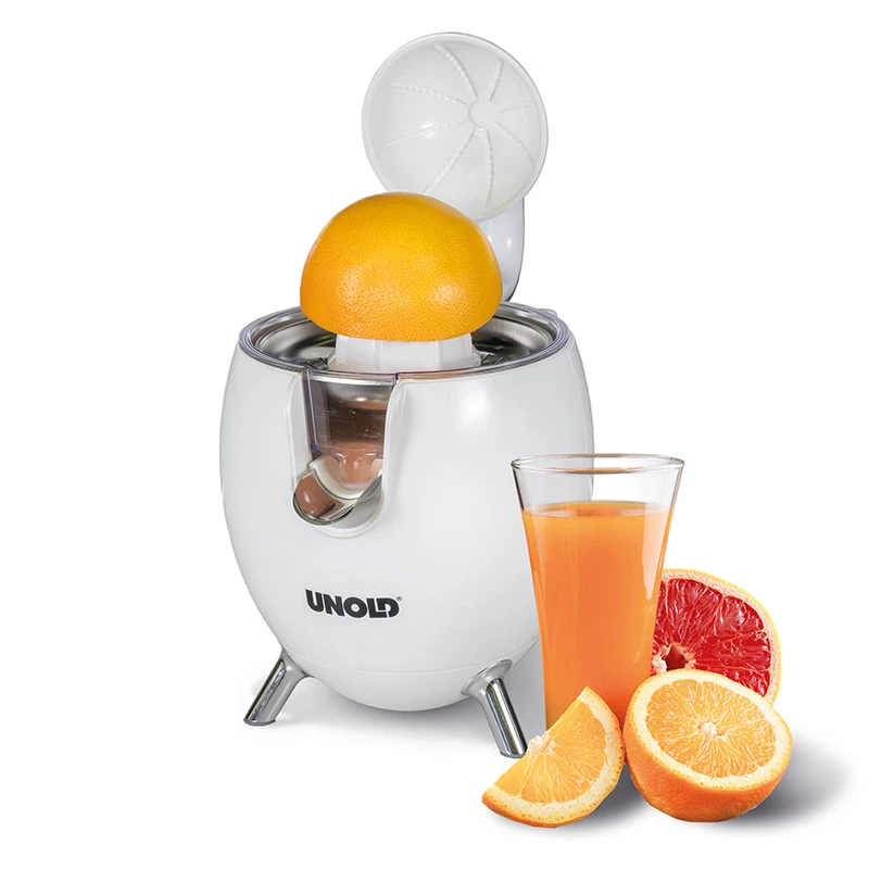 Unold 78130 Power Juicy elektrische Zitruspresse, 300 W, Weiß