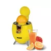 Unold 78132 Power Juicy elektrische Zitruspresse, 300 W, Tropfstopp, Start-/Stopp-Automatik, Gelb/Edelstahl