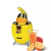 Unold 78132 Power Juicy elektrische Zitruspresse, 300 W, Tropfstopp, Start-/Stopp-Automatik, Gelb/Edelstahl