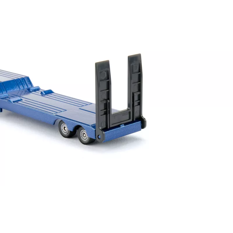 Siku MAN Lkw mit Baggerlader, Lkw-/Anhängermodell, 1:87, MAN, Junge/Mädchen, Metall, Kunststoff, Blau, Gelb
