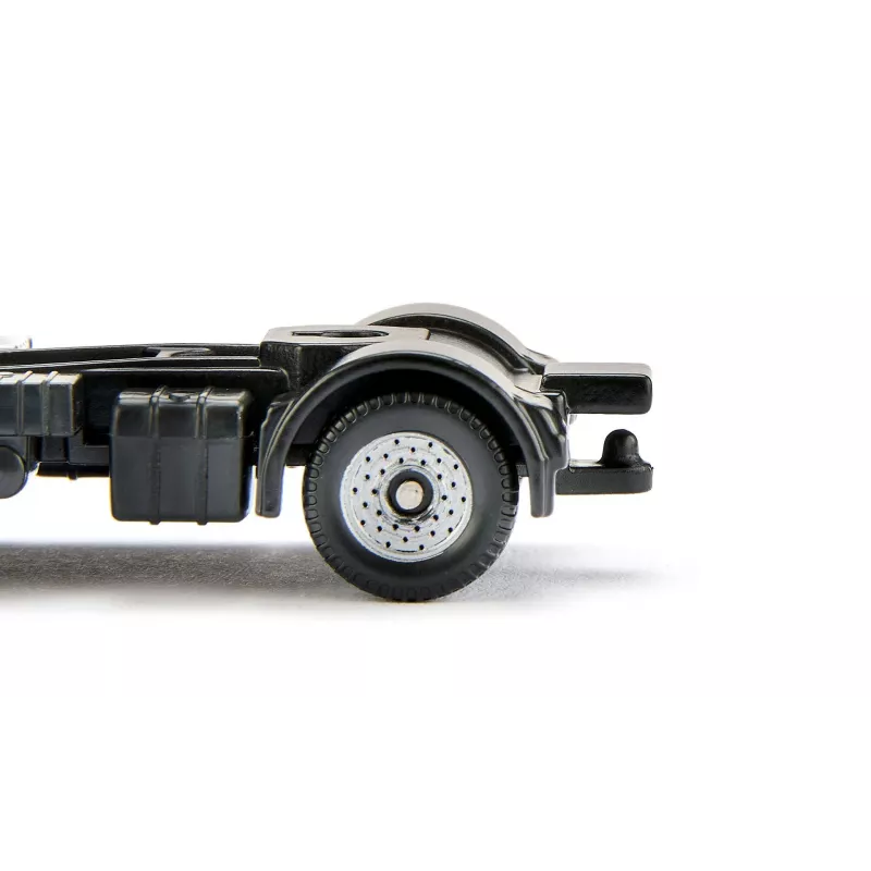 Siku MAN Lkw mit Baggerlader, Lkw-/Anhängermodell, 1:87, MAN, Junge/Mädchen, Metall, Kunststoff, Blau, Gelb