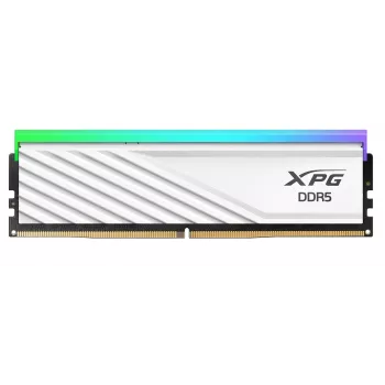 DIMM 32 GB DDR5-6000 (2x 16 GB) Dual-Kit, Arbeitsspeicher weiß, AX5U6000C3616G-DTLABRWH, XPG Lancer Blade RGB, INTEL XMP, AMD EXPO