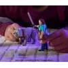 Actionfigur MATTEL Minecraft Steve mit Zubehör, 4 Zoll (6+), Kunststoff, mehrfarbig
