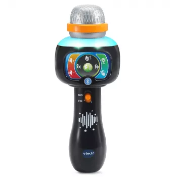 VTech Baby Magisches Singspaß-Mikrofon, Spielzeug-Mikrofon, 2 Jahr(e), AAA, 200 g, Schwarz