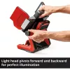 Akkuleuchte EINHELL TP-CL 18/3000 Li Set Solo — wiederaufladbare Arbeitsleuchte, rot, ohne Akku und Ladegerät