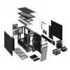 Fractal Design Define 7 PCGH Edition Midi-Tower-Gehäuse, schwarz (FD-C-DEF7A-11)
